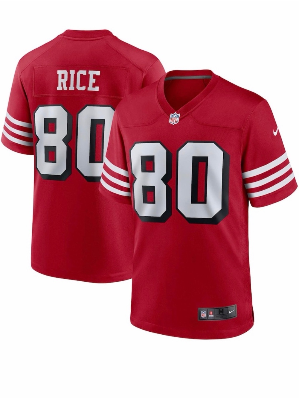 San Francisco 49ers Jerry Rice Nike Scarlet Retired Player Alternate Game Jersey